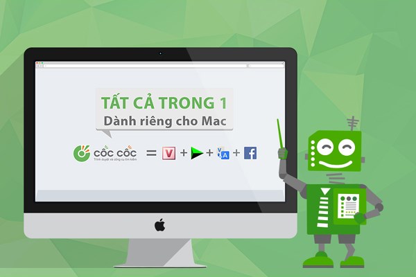 Trình duyệt Cốc Cốc ra mắt phiên bản dành cho hệ điều hành Mac OS
